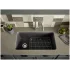 Kohler Cairn 33-1/2" Undermount Single Bowl Neoroc Granite Composite Kitchen Sink with Bottom Sink Rack Matte Black K-8201-CM1