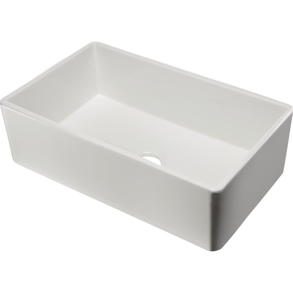 Elkay 30" Farmhouse Single Basin Fireclay Kitchen Sink White SWUF28179WH