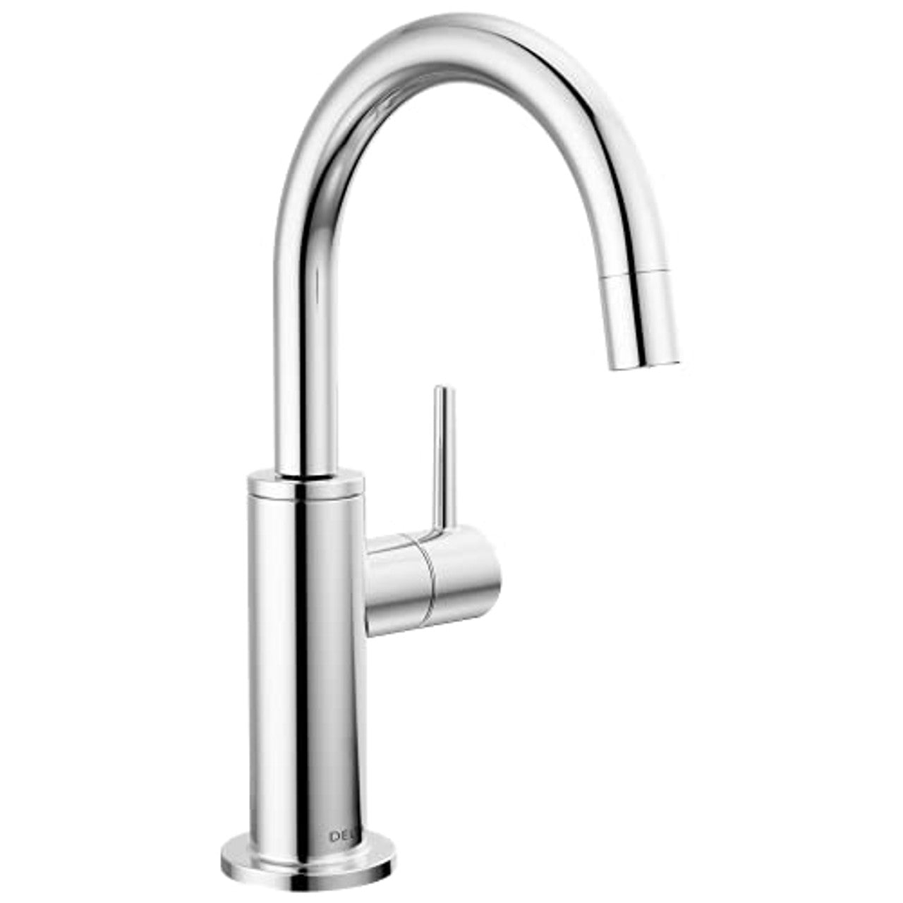 Delta Contemporary Round 1.5 GPM Cold Only Water Dispenser Beverage Faucet - Reverse Osmosis Compatible Chrome 1930-DST