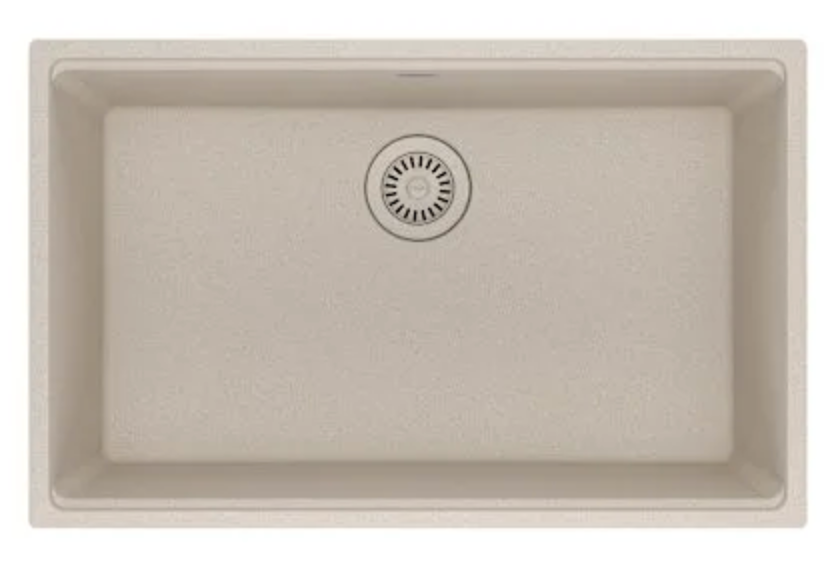 Franke Maris 30" Undermount Single Basin Granite Kitchen Sink Champagne MAG11028-CHA