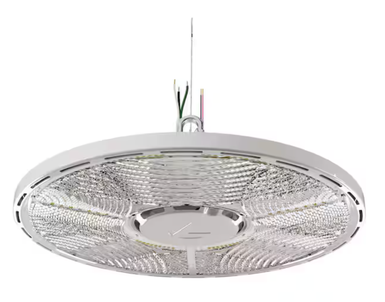 Contractor Select CPRB 400-Watt Equivalent Integrated LED White High Bay Light Fixture, Switchable CCT CPRB ALO14 UVOLT SWW9 80CRI DWH
