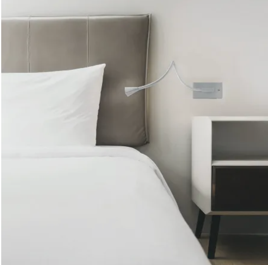 WAC Lighting Stretch Single Light 5" Tall Integrated LED Wall Sconce White BL-1630-WT