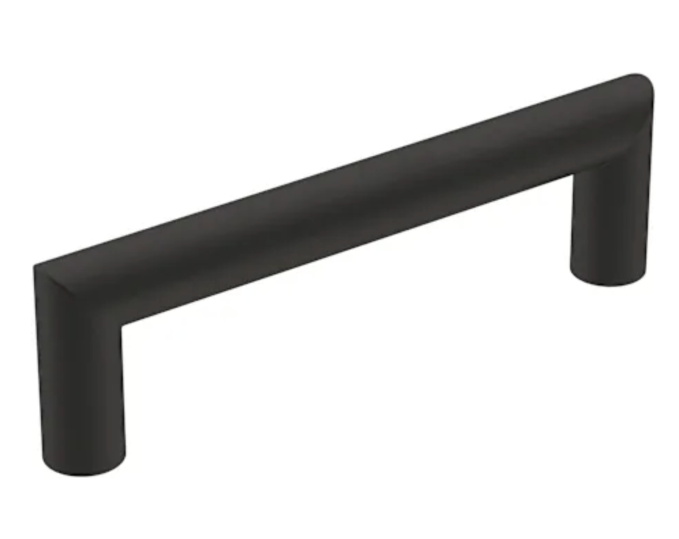 Amerock Revolve 3-3/4 Inch Center to Center Handle Cabinet Pull Matte Black BP36852FB