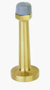 Emtek 3 Inch Long Baseboard Door Stop French Antique 2232US7