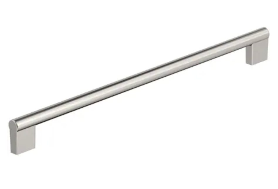 Amerock Versa 12-5/8 Inch Center to Center Handle Cabinet Pull Satin Nickel BP55534G10