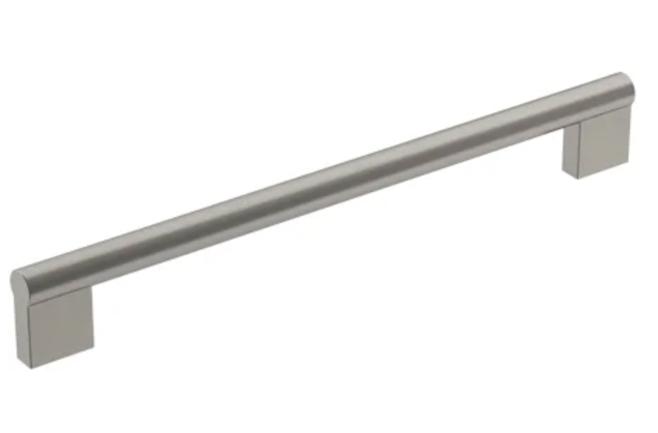 Amerock Versa 8-13/16 Inch Center to Center Handle Cabinet Pull Satin Nickel BP36915G10