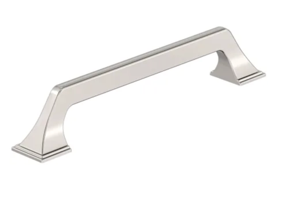 Amerock Exceed 6-5/16 Inch Center to Center Arch Cabinet Pull Polished Nickel BP36883PN