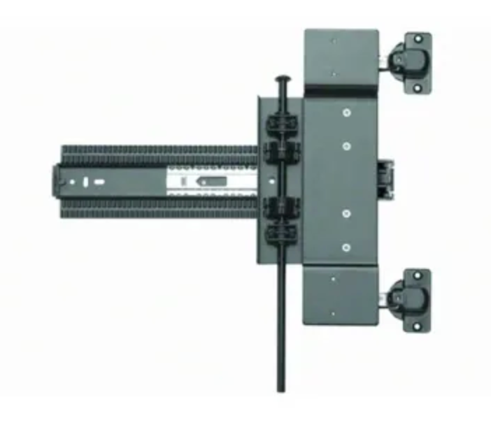 Knape and Vogt Pocket Door Full Overlay Kit for Mepla Hinges Black KV8091FULL34M