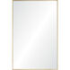 Ren Wil Florence 21" W x 32" H Modern Rectangular Framed Bathroom Wall Mirror MT1820
