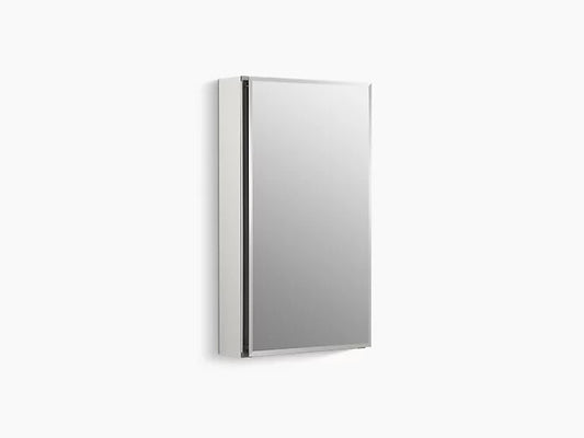 Kohler 15" x 26" Single Door Reversible Hinge Frameless Mirrored Medicine CabineK-CB-CLC1526FSt