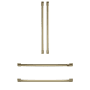 Cafe 4-Piece Refrigerator Handle Kit Brushed Brass CXQB4H4PNCG