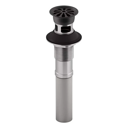 Kohler Lavatory Grid Drain With Overflow Matte Black K-7129-A-BL