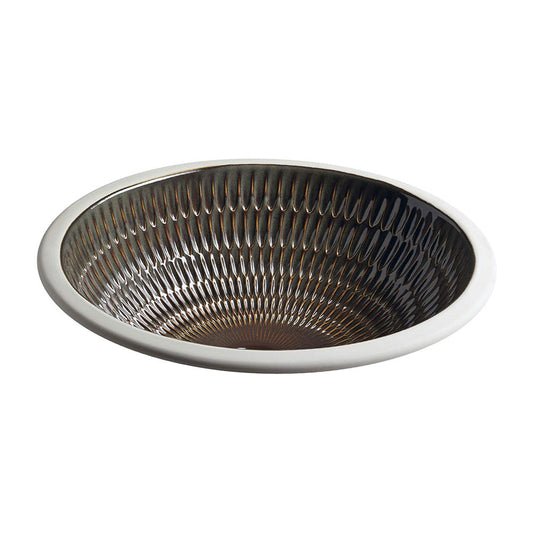Kohler Artist Editions Derring Design 7-1/4" x 19-3/8" x 16-3/8" Under-Mount Bathroom Sink Bourbon Rutile K-17889-RL-RB2