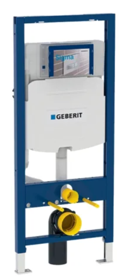Geberit Sigma 0.8 / 1.6 GPF Dual Flush Concealed Tank for Wall Mounted Toilets 2x6 111.335.00.5
