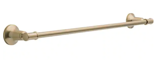 Chamberlain 24 in. Wall Mount Towel Bar Bath Hardware Accessory in Champagne Bronze CML24-CZ