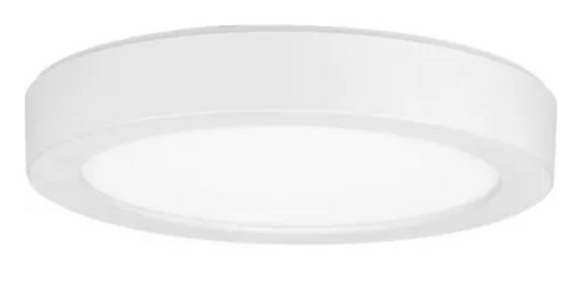 Progress Lighting Everlume 7" Wide LED Flush Mount Ceiling Fixture / Wall Light - 3000K & 1056 Lumens White P810015-030-30