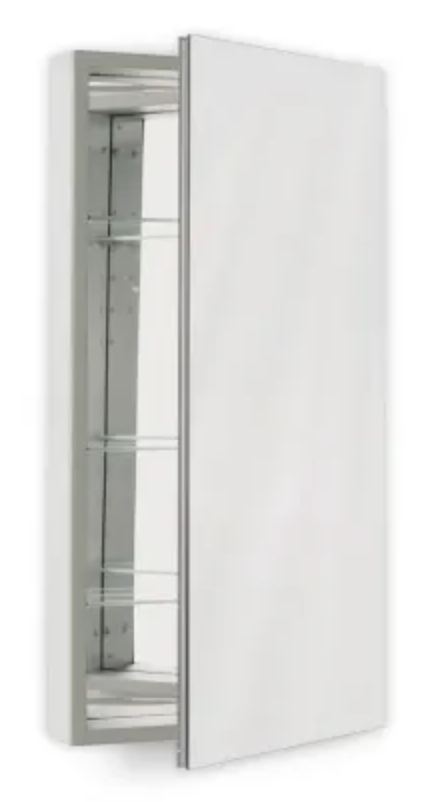 Robern PL 23-1/4" x 30" Single Door Medicine Cabinet Classic Gray PLM2430G