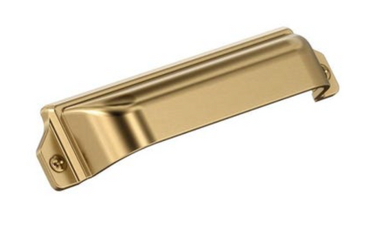 Amerock Haven Collection 3 in. (76mm) or 3-3/4 in. (96mm) Cup Pull, Champagne Bronze BP37180CZ