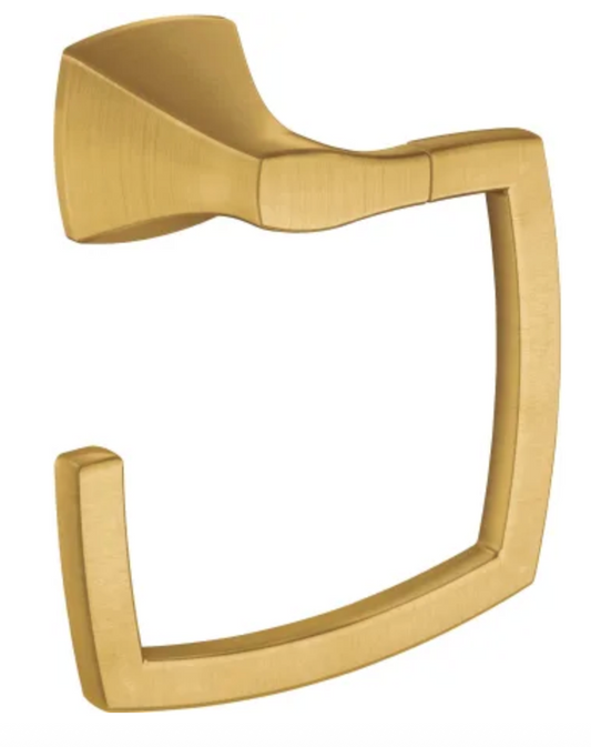 Moen Voss Towel Ring Brushed Gold YB5186BG