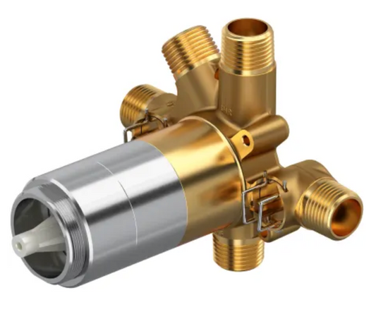 House of Rohl 1/2" Thermostatic Rough-in Valve with NPT Connection Type with up to 3 Independent and 2 Shared Functions IPS Connection Type R45