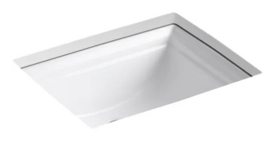 Kohler K-2339 Kohler Memoirs 18-1/4" Undermount Bathroom Sink White  K-2339-0