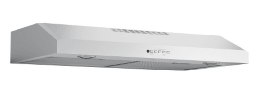 GE 300 CFM 36 Inch Wide Under Cabinet Range Hood with Dual Halogen Lighting  JVX5360SJSS