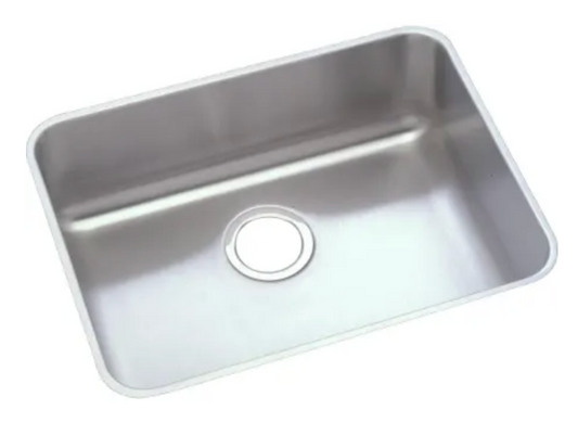 Elkay Lustertone 21-1/2" Undermount Single Basin Stainless Steel Kitchen Sink ELUH191612