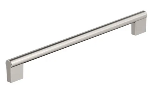 Amerock Versa 10-1/16 Inch Center to Center Handle Cabinet Pull Satin Nickel BP55532G10