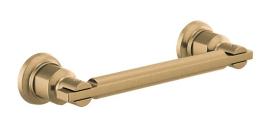 Brizo Invari 4-1/4 Inch Center to Center Handle Cabinet Pull Luxe Gold 699176-GL