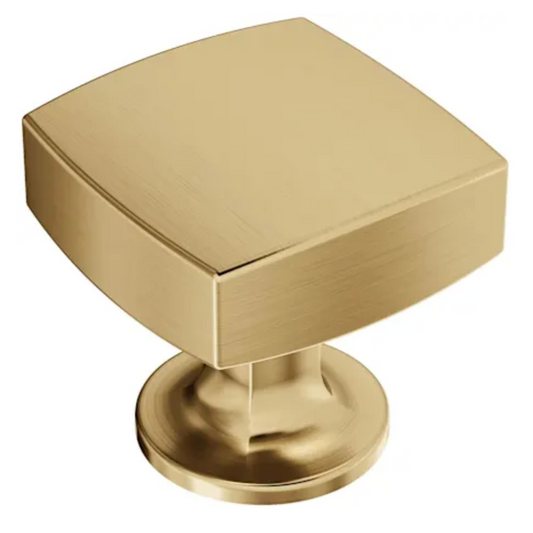 Amerock Everett 1-1/4 Inch Square Cabinet Knob Champagne Bronze BP37101CZ