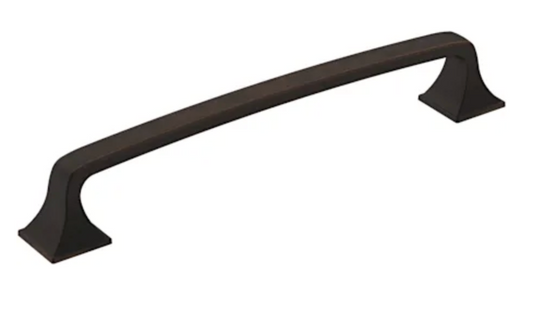 Amerock Ville 6-5/16 Inch Center to Center Handle Cabinet Pull Oil Rubbed Bronze BP36777ORB