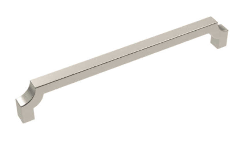 Belwith Keeler Monarch 12" Center to Center Regal Glam Appliance Handle / Appliance Pull Satin Nickel B077280-SN