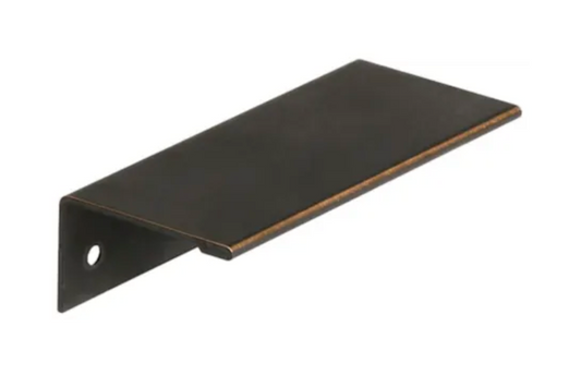 Amerock Edge Pull 3-3/4 Inch Center to Center Finger Cabinet Pull - Pack of 10 Oil Rubbed Bronze 10BX36573ORB