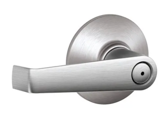 Schlage Elan Privacy Door Lever Set Satin Chrome F40ELA626